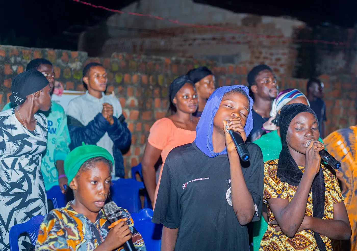 Worship & Word 2025 · At the Scent of Water: worshippers praying and praising at Adoration New Life Ministry, Aiyepe, Ijebu